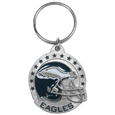 Philadelphia Eagles Carved Metal Key Chain